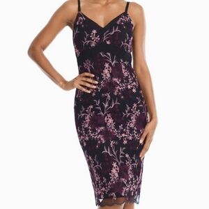 Floral Lace Midi Dress